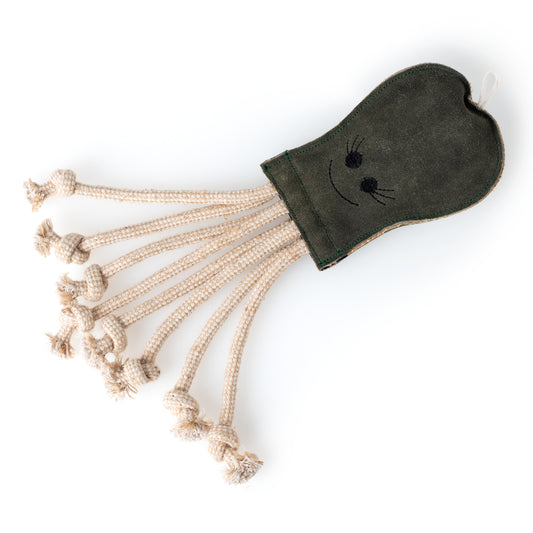Olive the Octopus Eco-Friendly Toy for Dogs - 100% Natural, Renewable & Recyclable Materials
