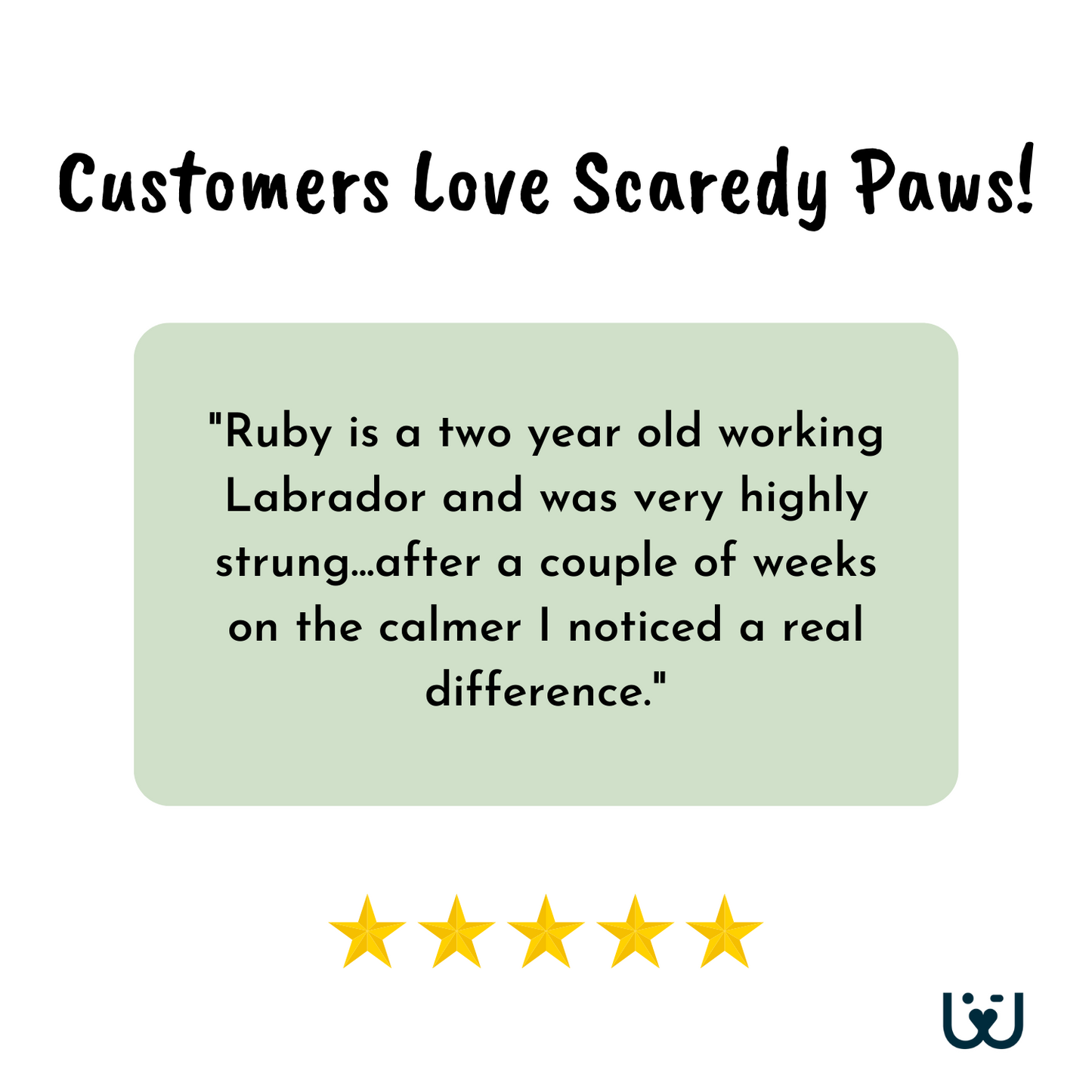 scaredy paws supplement review
