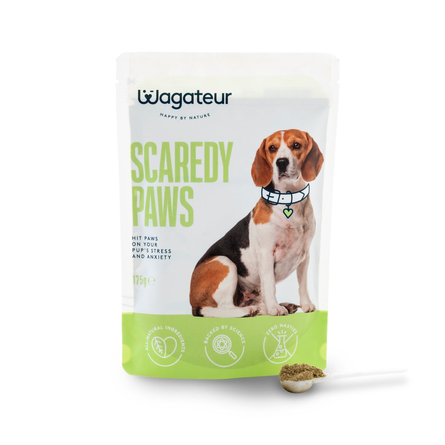 Scaredy Paws - Calming Supplement for Stressed Anxious or Overreactive Dogs